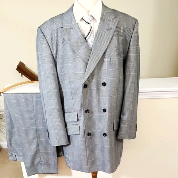 Stacy Adams Double Breasted Suit - Picture 3 of 8